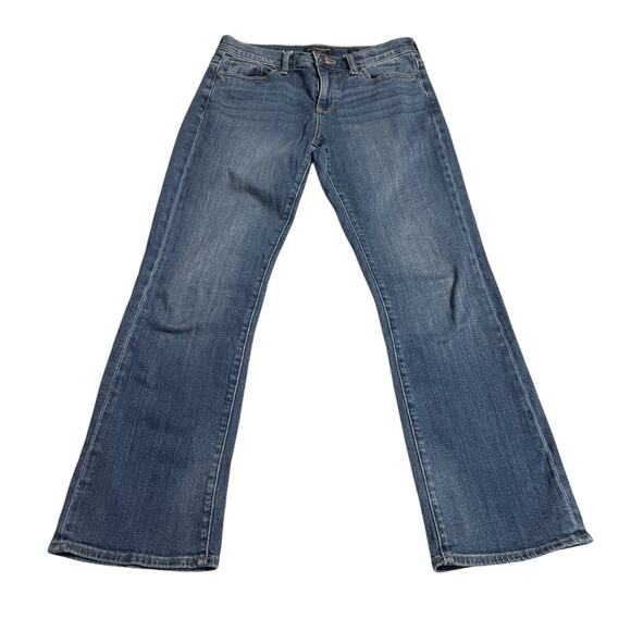 Lucky Brand Womens Jeans Size 4/27 Easy Rider Bootcut Dark Wash Denim Blue Jeans - Picture 1 of 13